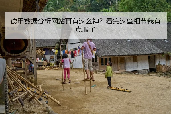 德甲数据分析网站真有这么神？看完这些细节我有点服了